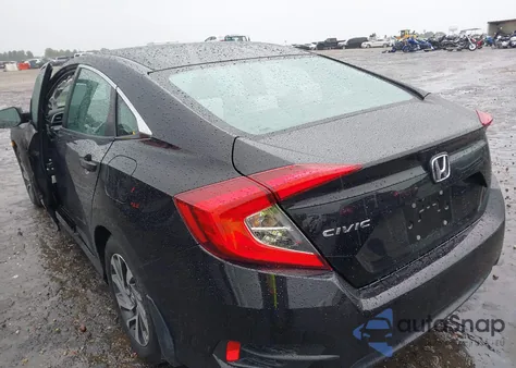 2016 Honda Civic Ex from USA, damaged, VIN 19XFC2F75GE043008